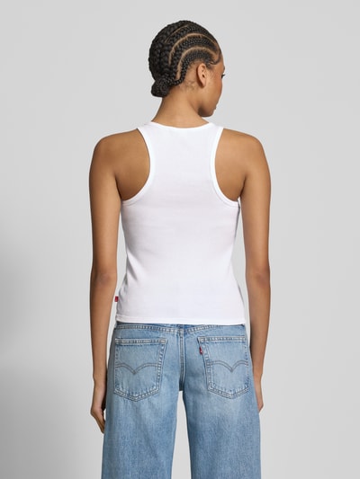 Levi's® Tanktop mit Label-Stitching Weiss 5