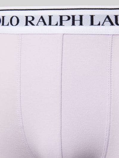 Polo Ralph Lauren Underwear Trunks mit elastischem Label-Bund im 3er-Pack Flieder 2