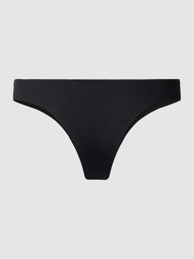 HUGO String met labeldetail, model 'BRAZILIAN' Zwart - 3