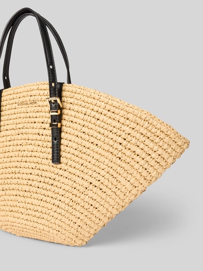 MICHAEL Michael Kors Handtasche in Flecht-Optik Modell 'ISA' Sand 3