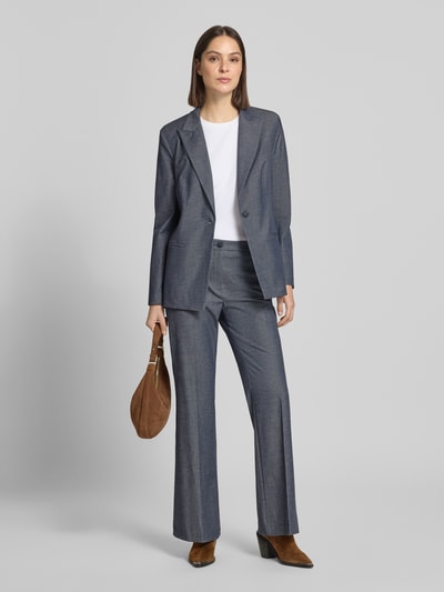 Jake*s Collection Hose in eleganter Denim-Optik Dunkelblau 1