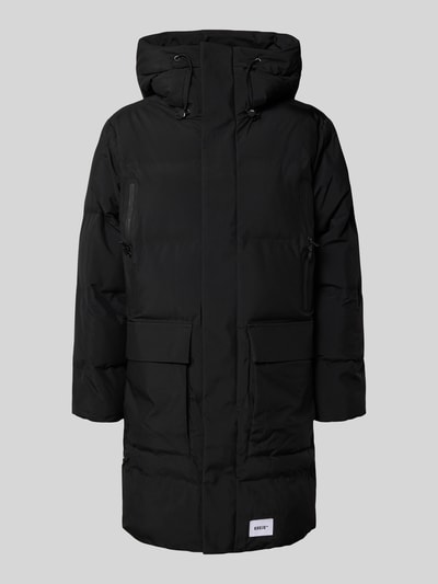 khujo Kurtka pikowana z kapturem model ‘WINER’ Czarny 2