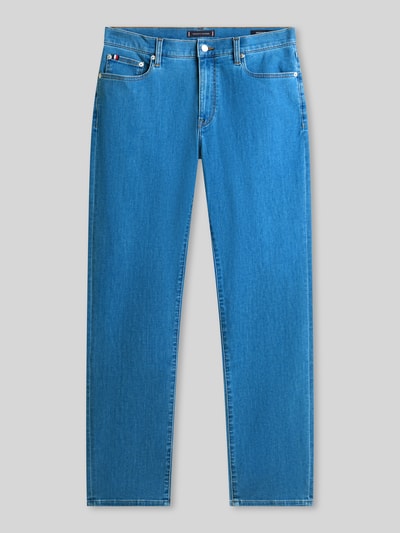 Tommy Hilfiger regular fit jeans van katoenmix in 5-pocketmodel model 'DENTON' Jeansblauw - 2