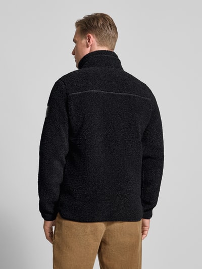 Didriksons Kurtka z polaru z kieszenią na piersi model ‘PETER’ Czarny 5