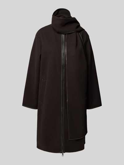 Vero Moda Oversized Mantel mit Schalkragen Modell 'FORTUNE MANJA' Schoko 2