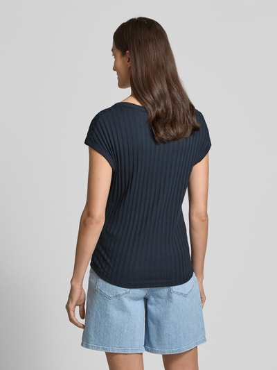 Marc O'Polo Regular Fit T-Shirt aus Baumwoll-Mix Marine 5