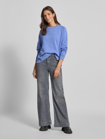 Marc O'Polo Denim Comfort Fit Sweatshirt aus reiner Baumwolle Bleu 1