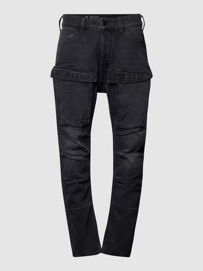 G-Star Raw Straight Tapered Fit Cargohose mit Label-Details Jeansblau 1