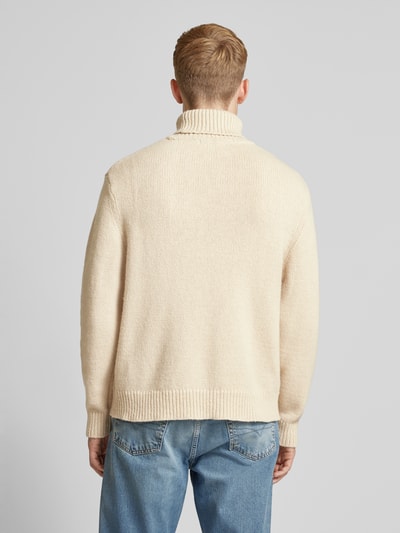 SELECTED HOMME Gebreide coltrui, model 'CODY' Offwhite - 5