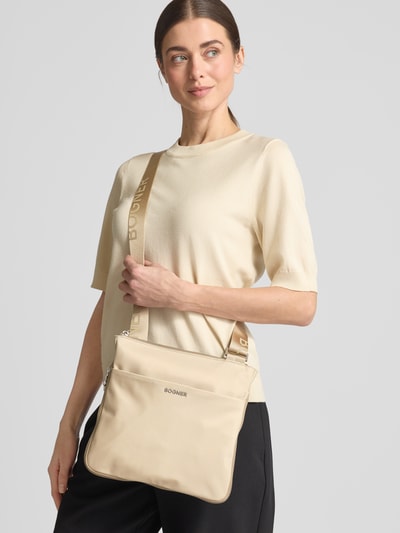 BOGNER Handtas met labelapplicatie, model 'KLOSTERS SERENA' Steengrijs - 1