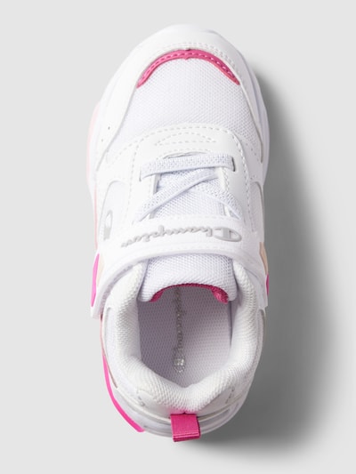 CHAMPION Sneaker mit Kontrastbesatz Modell 'WAVE' Weiß 5