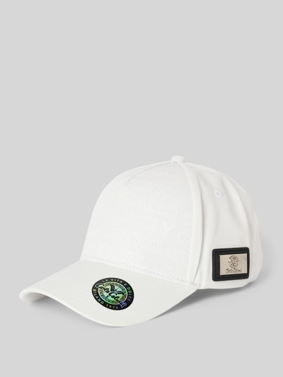 CARLO COLUCCI Basecap mit Label-Detail Offwhite 1