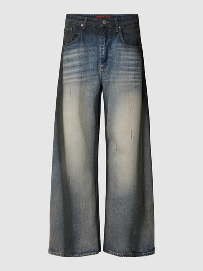 Review X MATW Wide leg jeans in used-look - MATX x REVIEW Blauw - 2