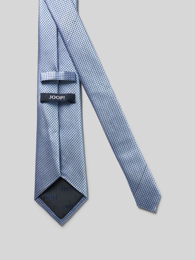 JOOP! Collection Stropdas van zijde in all-over look (8 cm) Bleu - 2
