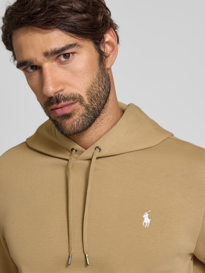 Polo Ralph Lauren Hoodie met labelstitching Beige - 3