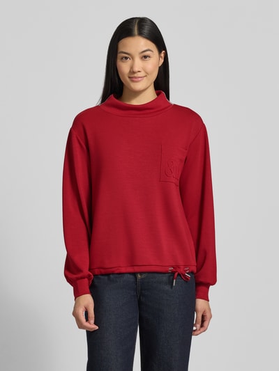 monari Bluza ze stójką Czerwony 4
