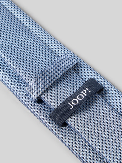 JOOP! Collection Stropdas van zijde in all-over look (8 cm) Bleu - 3