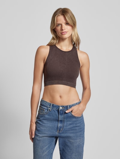 Only Crop Top mit Strukturmuster Modell 'LEA' Hazel 4