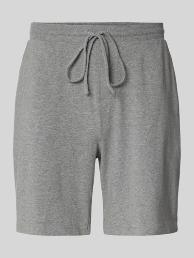 JOOP! Collection Sweatshorts met elastische band en tunnelkoord Middengrijs gemêleerd - 2