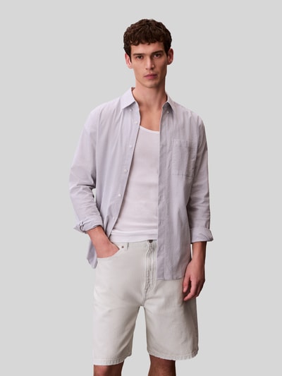Calvin Klein Jeans korte jeans met 5-pocketmodel Lichtblauw - 4