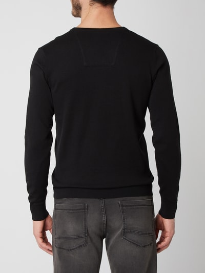 Tom Tailor Pullover aus Baumwolle  Black 5