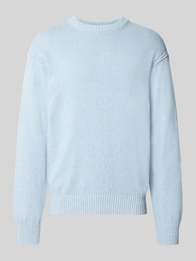 BOSS Orange Regular Fit Pullover aus reiner Baumwolle Modell 'KERLINO' Hellblau 2