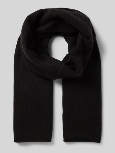 Christian Berg Woman Kaschmirschal in Strick-Optik Black 1