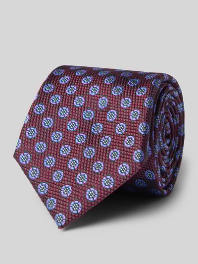 JOOP! Collection Stropdas van puur zijde Kersenrood - 1