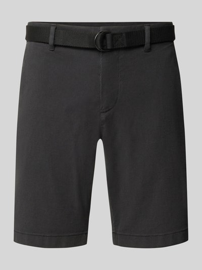 Tom Tailor Denim Regular Fit Chinoshorts aus Baumwoll-Mix Black 2