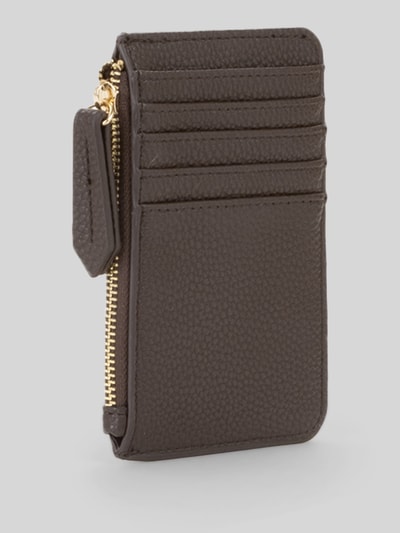Valentino Bags Portemonnaie in Leder-Optik Modell 'BRIXTON' Dunkelbraun 2