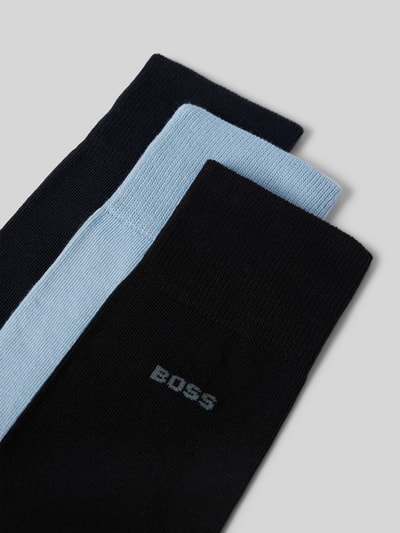 BOSS Socken mit Label-Print im 3er-Pack Hellblau 2