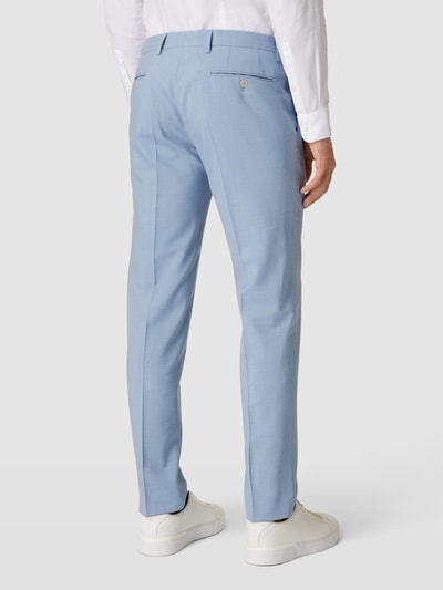 Baldessarini Pantalon met fijn motief Lichtblauw - 5