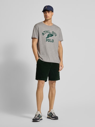Polo Ralph Lauren Classic Fit Shorts mit elastischem Bund Dunkelgruen 1