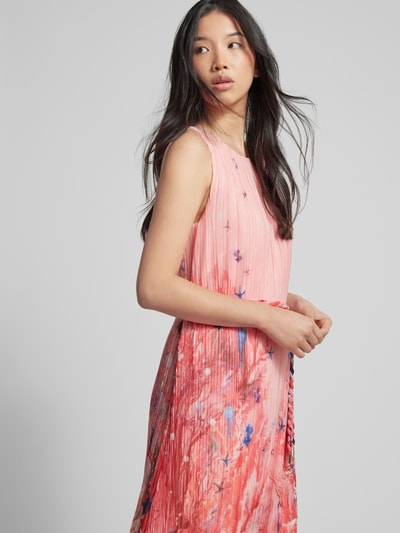 Marc Cain Maxi-jurk met all-over motief Abrikoos - 3