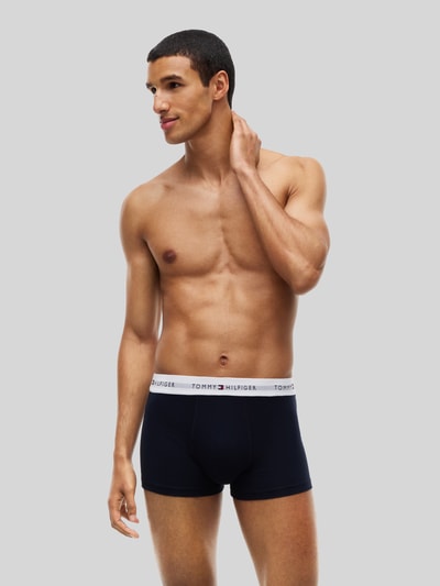 Tommy Hilfiger Spodnie z paskiem z logo w zestaw 3 szt. Pomarańczowy 4