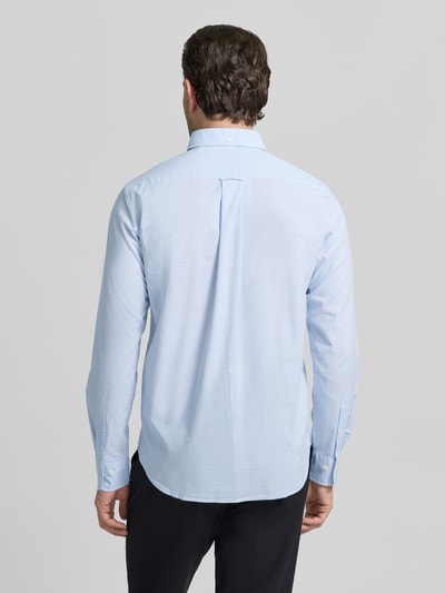GANT Slim Fit Freizeithemd mit Logo-Stitching Hellblau 5
