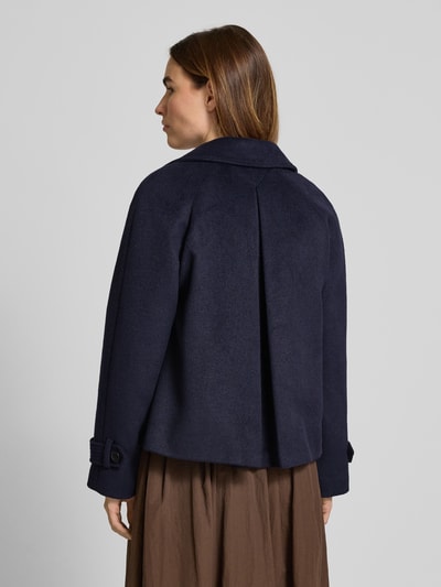 s.Oliver RED LABEL Kurtka o kroju relaxed fit z dodatkiem wełny Granatowy 5