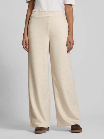 Rich & Royal Sweatpants aus Viskose-Mix mit elastischem Bund Sand 4