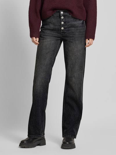 MSCH Copenhagen Straight leg jeans in 5-pocketmodel, model 'Umi Ada' Donkergrijs - 4