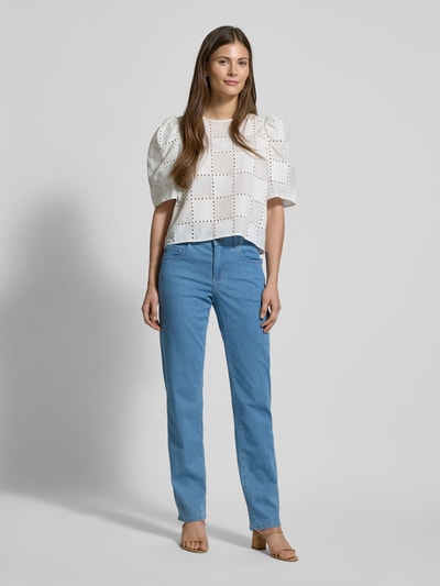 Angels Straight leg jeans in 5-pocketmodel, model 'Dolly' Lichtblauw - 1