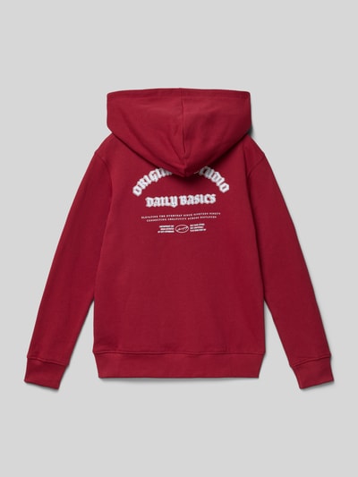 Jack & Jones Hoodie mit Kapuze Modell 'MEADOWS' Rot 3