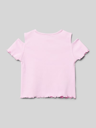 Mayoral T-Shirt mit Cut Outs Rosa 3