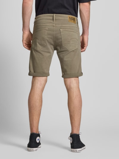 G-Star Raw Slim Fit Jeansshorts im 5-Pocket-Design Hellgrau 5