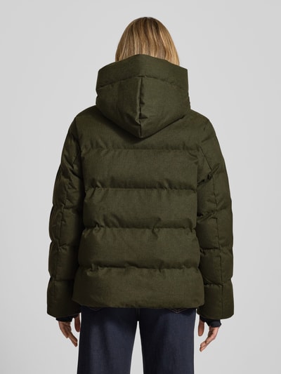 Blonde No. 8 Gewatteerd jack met capuchon Donkergroen - 5