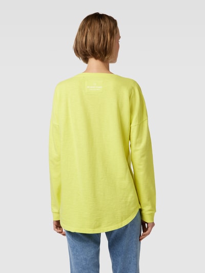 Lieblingsstück Sweatshirt in lila, model 'Caron' Neongeel gemêleerd - 5