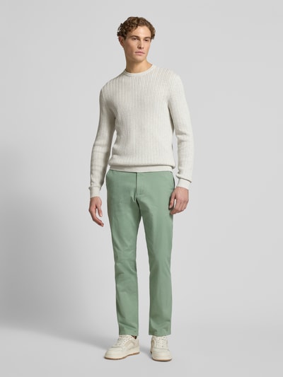 Christian Berg Men Stoffhose mit Gesäßtaschen Mint 1