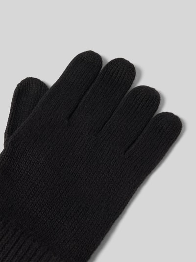 Tommy Hilfiger Handschuhe aus Baumwoll-Kaschmir-Mix Black 3