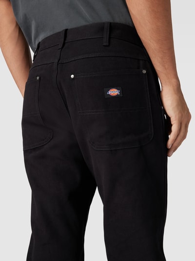 Dickies Hose mit Label-Detail Modell 'CANVAS' Black 3