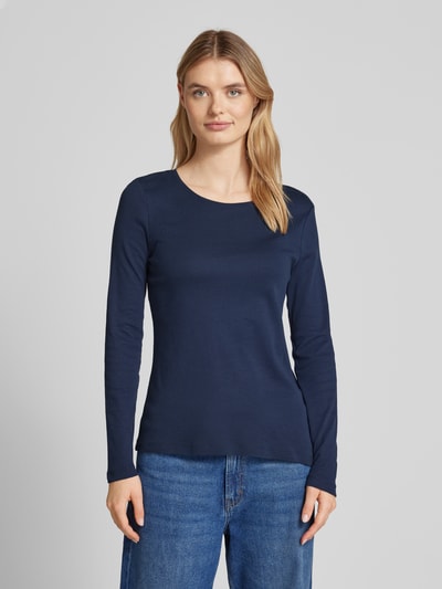 Christian Berg Woman Longsleeve mit Rundhalsausschnitt Dunkelblau 4