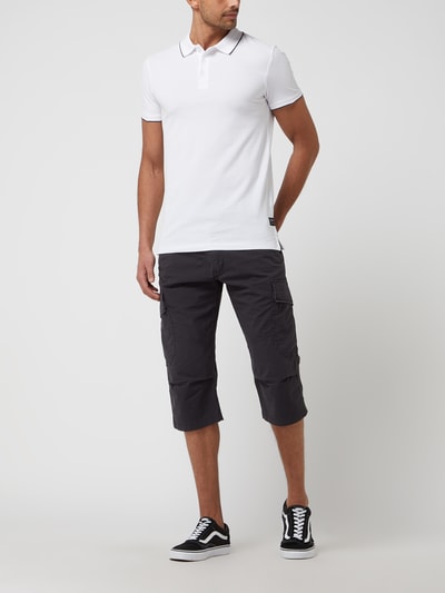 s.Oliver BLACK LABEL Loose Fit Cargobermudas mit Gürtel  Black 1